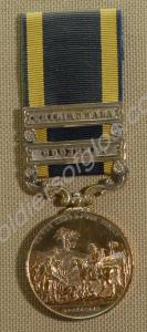 Punjab Medal with clasps for Goojerat and Chilianw