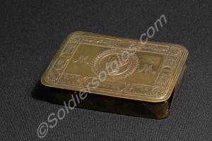 Princess Mary gift box, Christmas 1914. Belonged t