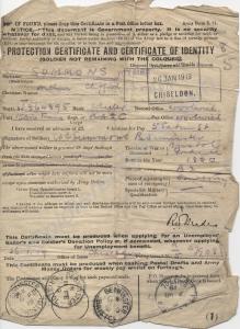 Protection Certificate and Certificate of Identity