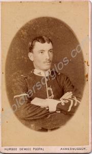 Carte de Visite showing 2531 Private John Cooke. G