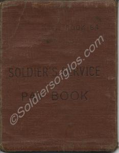 Soldier's Service and Pay Book.  14327853 Sergeant