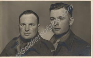 14327853 Sergeant Leslie J. Smith on right and Wil