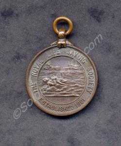Bronze Life-Saving Medal. Awarded to 8422 Corporal