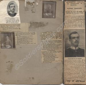 Pages from scrap book to the memory of brothers 82