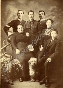 Photomontage of 8422 Corporal William Townsend  an