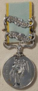 Crimean Medal with clasps for Balaklava and Inkerm