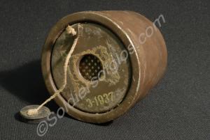German gas filter. c.1939-1945.
