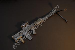 Light support weapon (L.S.W.) 5.56mm Serial Number