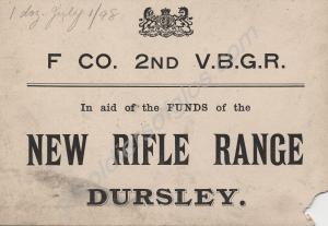 Entrance ticket to the new Rifle Range on Cam Long