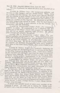 Regimental Association Article about William Biddl
