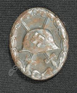 German black wound badge for one-two wounds. c. 19