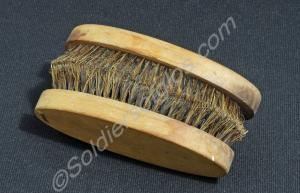 Two hair brushes issued to Private Turk. 5th (Terr
