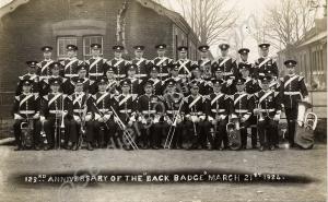 "123rd Anniversary of the "Back Badge" March 21st