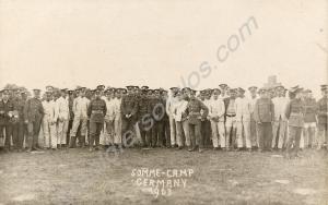 "Somme Camp Germany 1923" Informal group. 1st Batt