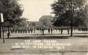 "The Last Parade of 1st Battalion, The Gloucesters