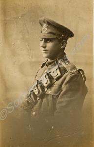 Private Clayfield. Machine Gun Corps. c. 1916.