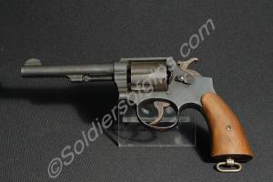 .38 Smith and Wesson revolver. Made in U.S.A. Seri