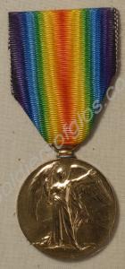 Allied Victory Medal. Awarded to 23018 Private Alb