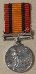 Queen's South Africa Medal with clasp for Defence