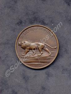 Bronze sporting medal 'Army Rifle Association 1926