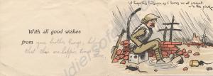 48th Division Christmas Card 1916.  2200/240425 P