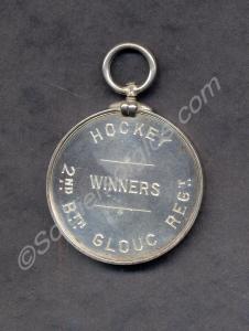 Silver Hockey Sporting Medal. '1921-1922 Winner 2n
