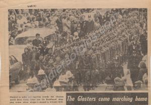 Bristol Evening Post, 1972. 1st Battalion, The Glo