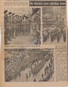Bristol Evening Post, 1972. 1st Battalion, The Glo
