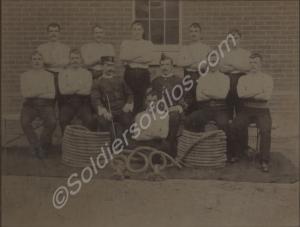 Tug of War team. "A" Company, 1st Battalion The G