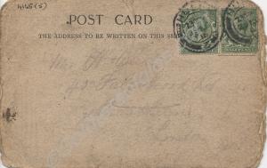 Illegible postcard written to his mother.  36206 P