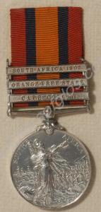 Queen's South Africa Medal with clasps for Cape Co
