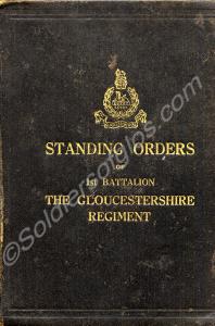 Standing Orders with amendments. 1st Battalion, Th