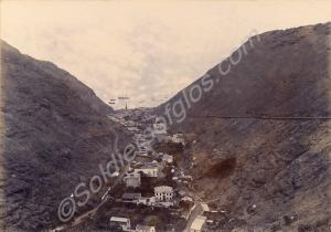 St. Helena, 1899-1900. The view is of Jamestown in