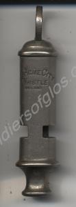 'Acme City' whistle. Belonged to 2088 Drummer Harr
