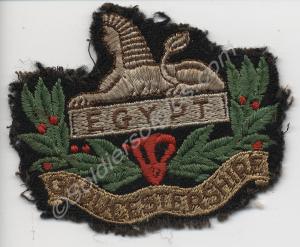 Blazer badge. Belonged to 2088 Drummer Harry Parke