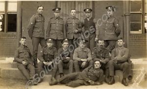 Soldiers of 2/6th Battalion Gloucestershire Regime