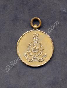 Shooting medal.  Bronze 'Platoon Rifle Match 1929'