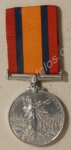 Queen's South Africa Medal. Awarded to 4258 Privat