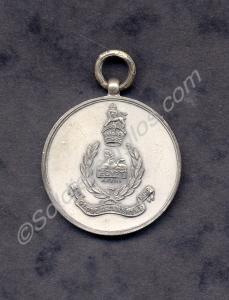 Silver B Platoon Rugby Medal. 1934.  Awarded to Co