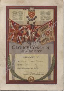 Discharge Certificate presented to 5177114 Private