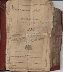 Red book A.F.B.50 (Account book). 3313 Private Wil