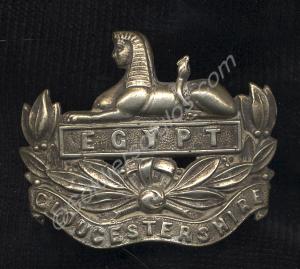 Front cap badge in white metal. Belonged to 1640 C