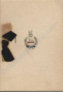 1916 Christmas card. 1640 Corporal Herbert James G