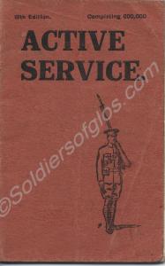 "Active Service". Belonged to 1640 Corporal Herber