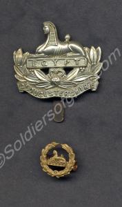 Front and back badge (back badge small brass). Bel