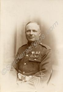 5172829 Private Ernest James Bedwell  wearing WWI