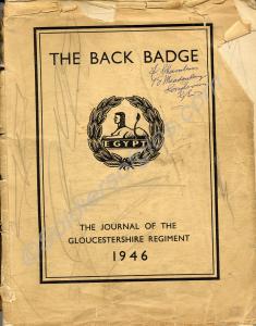 Copies of The Back Badge for December 1946 and Jun