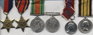 Group of six medals (Replacements). 1939-1945 Star