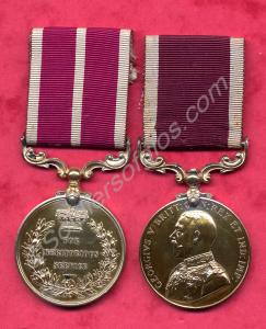 Group of two medals; Meritorious Service Medal (Ge