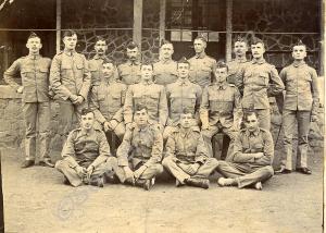 Informal group  1st Battalion, The Gloucestershire